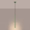 Lampa wisząca PASTELO 1 szałwiowa